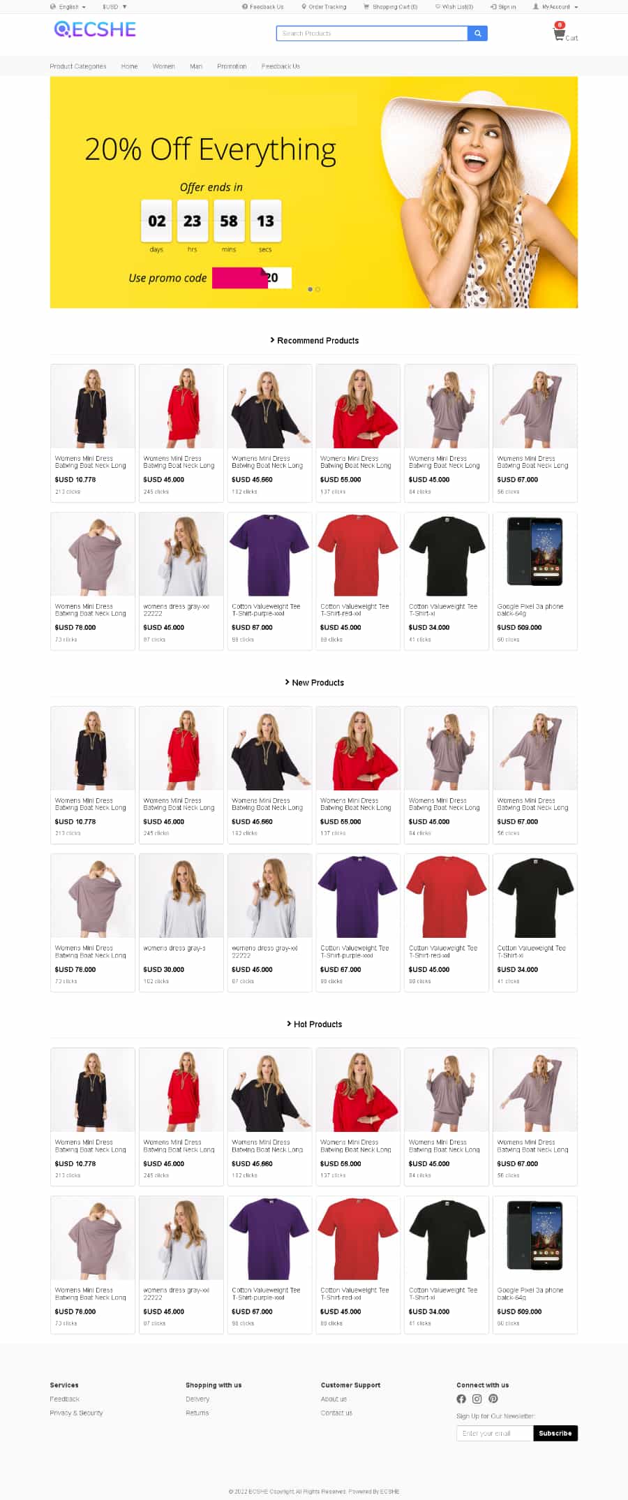 外贸商城系统——国际奢侈品购物平台的多语言电商平台插图