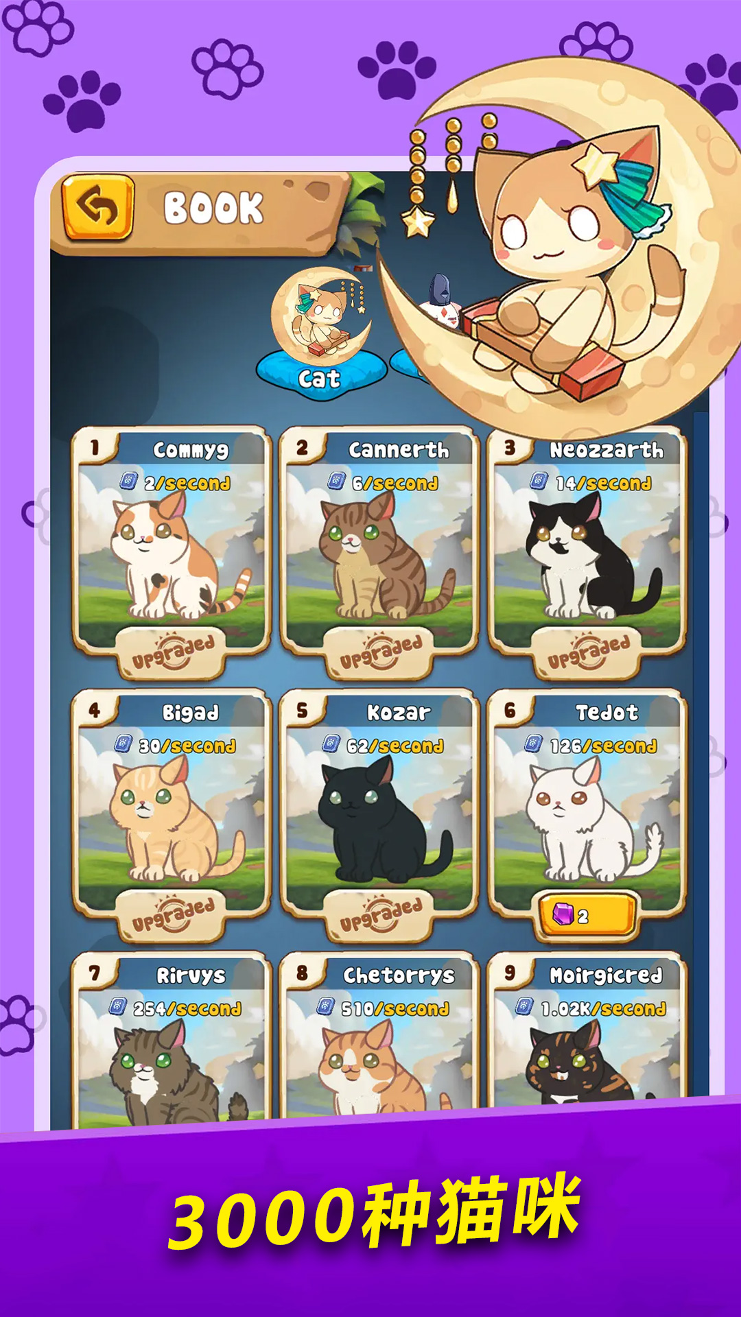 Unity3D萌猫合并卡牌RPG抽卡游戏源码完整项目插图1