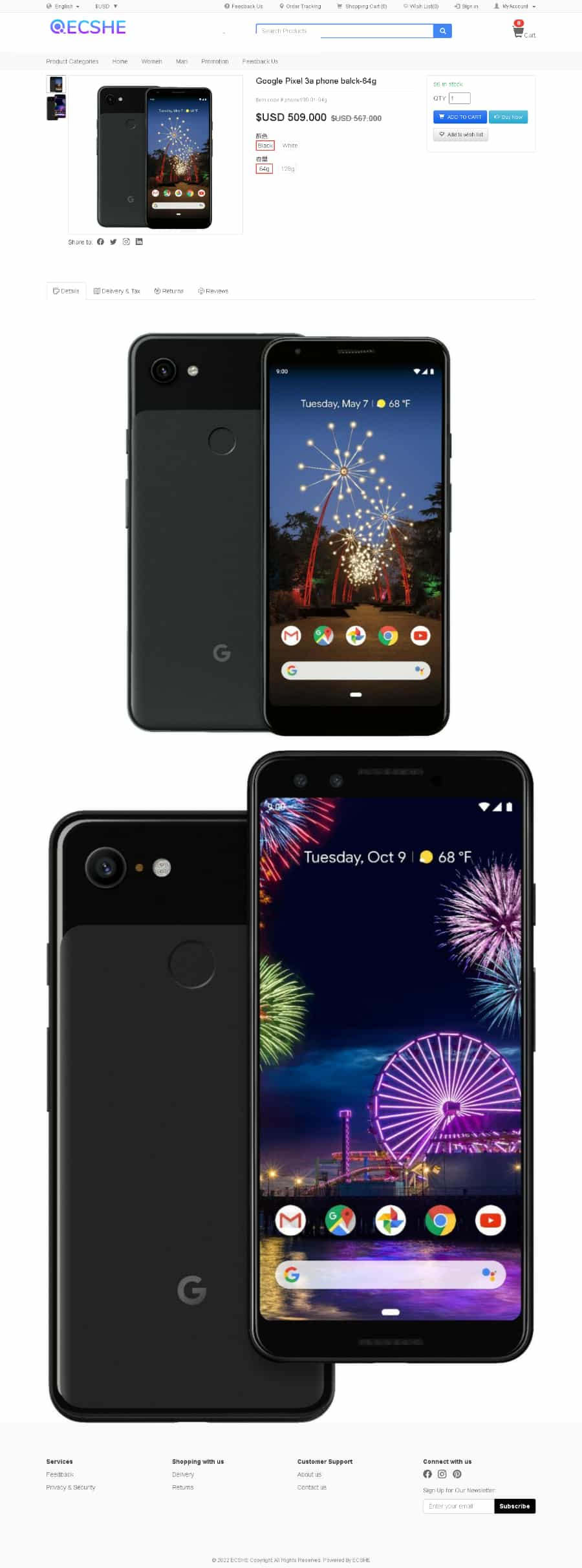 外贸商城系统——国际奢侈品购物平台的多语言电商平台插图1